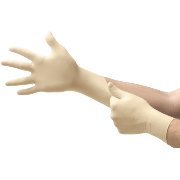 Diamond Grip Latex Exam Gloves - Image 2